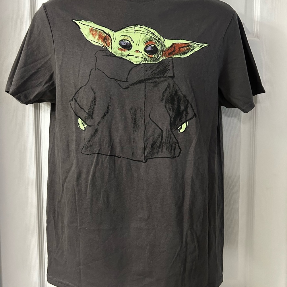 MAD Engine Black T-Shirt with Green Character Graphic